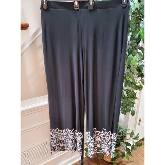 Est.1946 Women's Black Polyester Comfort Waist Casual Trouser Pant Size 18/20W - Picture 9 of 9